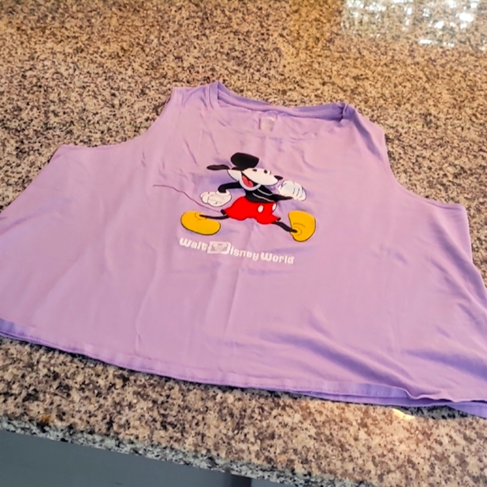 Disney Lavender Tank Top with Classic Character